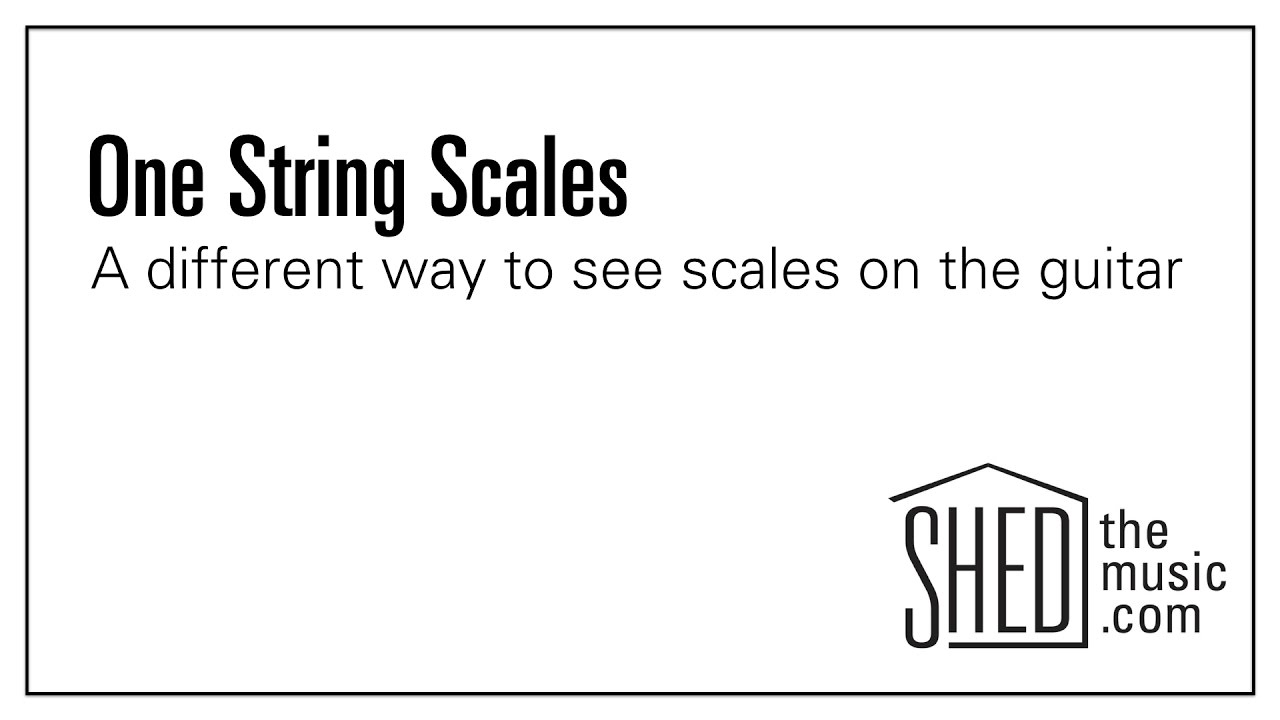 One String Scales - YouTube