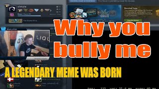 s1mple 'Why you bully me'