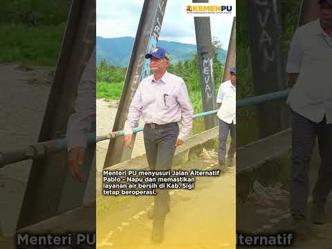 Menteri Dody Tinjau Lokasi Bencana Gempa Sulawesi Tengah