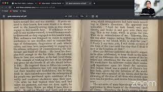 Mark Lastimoso | 17-The Passover. EGW SOP GC Vol 1, 1870, Pp. 199-203.