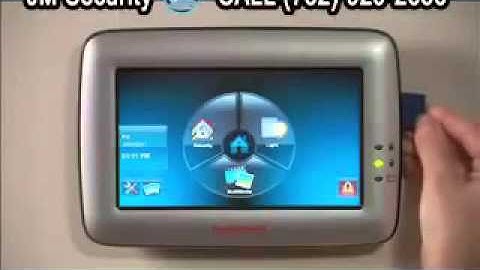 ▶ 6280 Touch Center by Honeywell Security and installed by JM Security