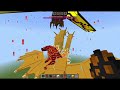 godzilla vs king ghidorah #godzilla #minecraft