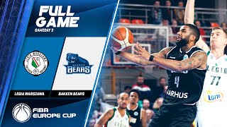 Legia Warszawa v Bakken Bears - Full Game - FIBA Europe Cup 2019