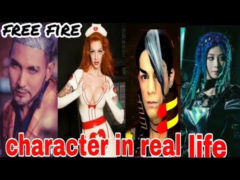 Free fire character in real life 2020 - YouTube