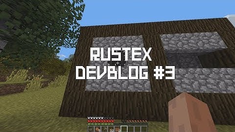 RustEx - Rust in Minecraft. Devblog 3 #rustex