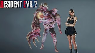 Resident Evil 2 Remake. КРАСАВИЦА И ЧУДОВИЩЕ!!! Прохождение за Клер#10