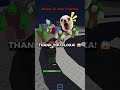 BEST FRIEND saves the DAY! 🫂 #roblox #shorts #zombie