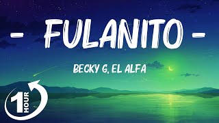 [ Loop 1Hour ]  Becky G, El Alfa - Fulanito (Letra/Lyrics)