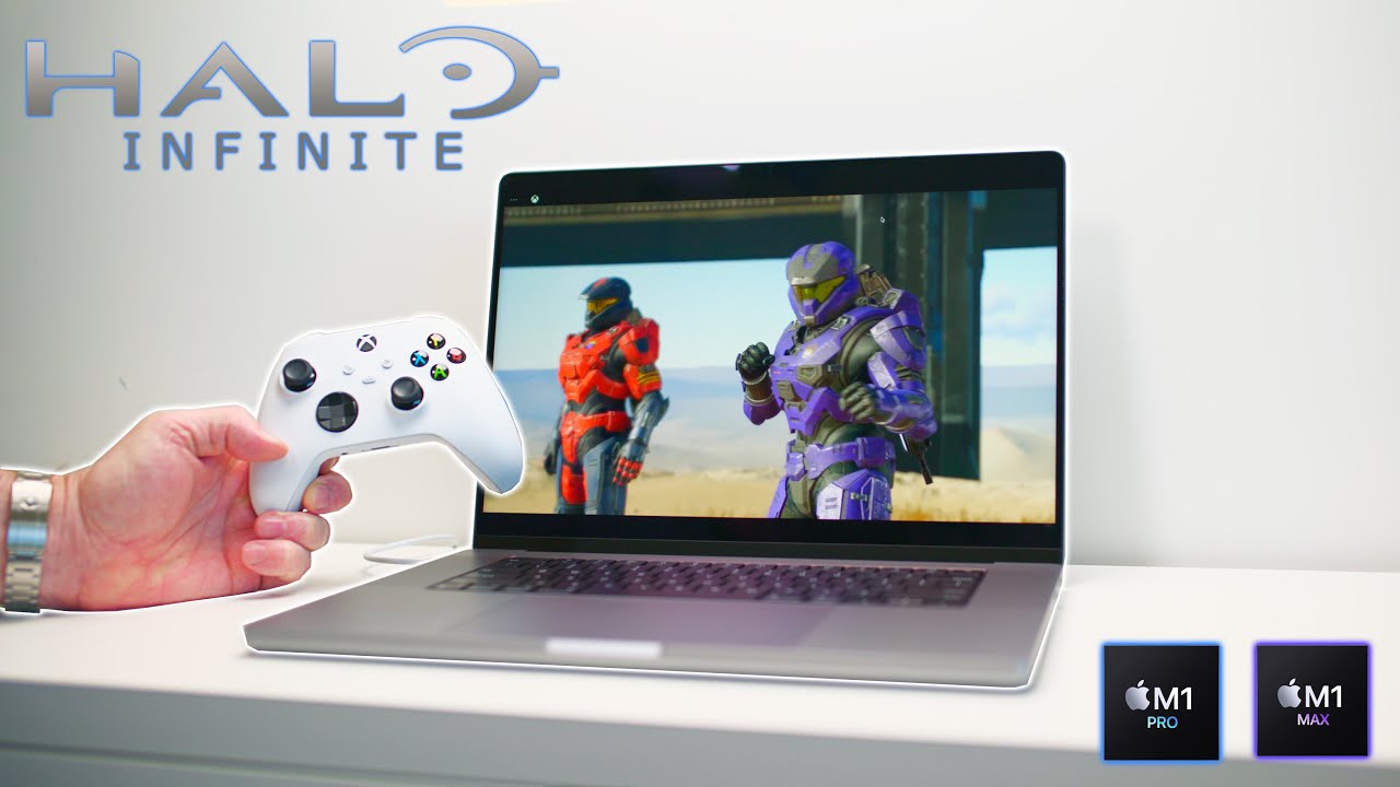You Can Play Halo Infinite On M1 Pro Max Macs Youtube