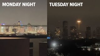 Downtown Houston skyline goes dark after complaints from residents, tweets by city and county leader