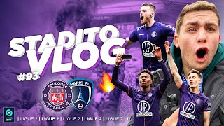 LES VIOLETS ENFLAMMENT LE STADIUM ! | VLOG #93 - Toulouse FC/Paris FC - Stadium de Toulouse