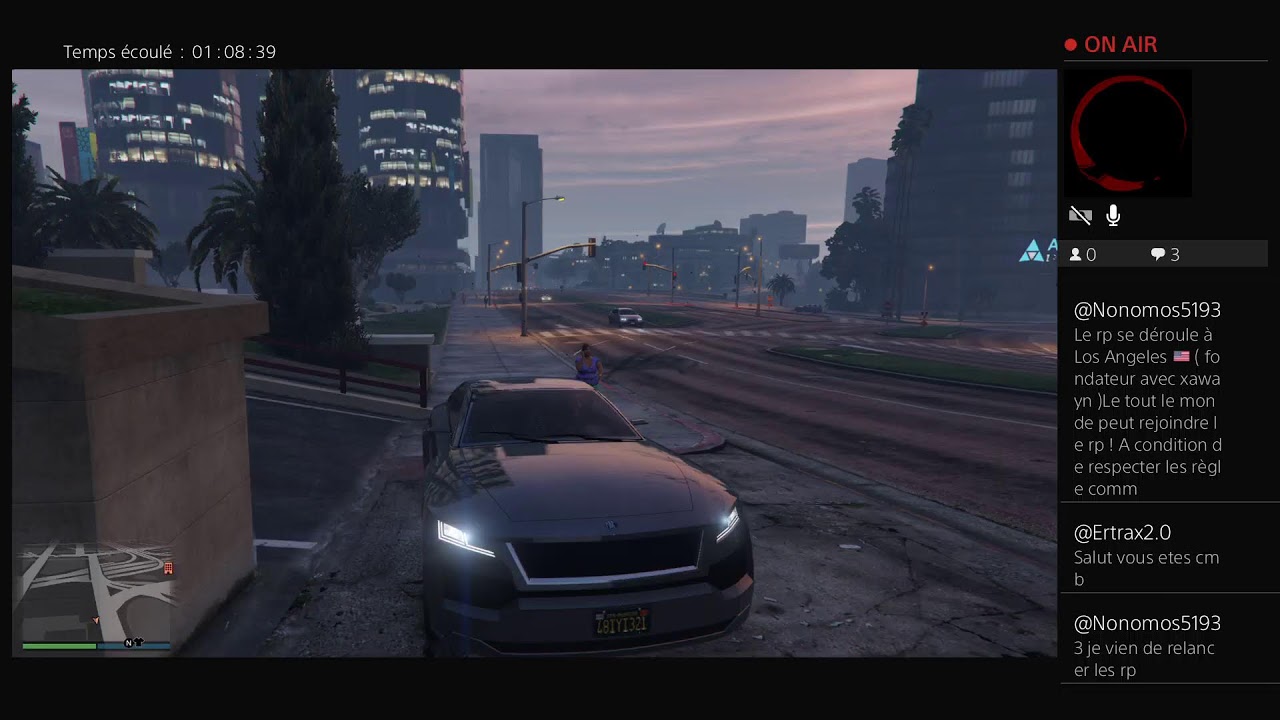 (Live gta rp sans discord ps4 ps5) psn nonomos5193