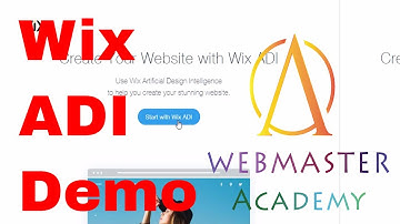 Wix ADI - Artificial Design Intelligence Demonstration