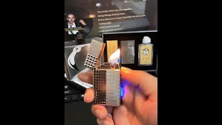 Lange Open Lid Vintage Paris Nail Smart Lighter Recommended for Boyfriend