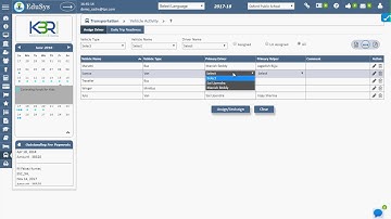 How to Assign Driver for Transportation using School Management System