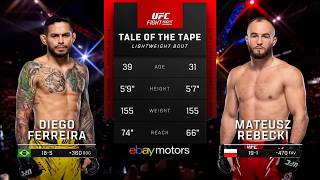 Diego Ferreira vs. Mateusz Rebecki | FULL FIGHT | UFC Vegas 120