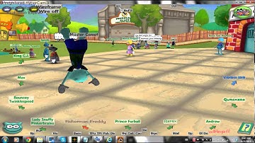 Toontown upgarded buttons