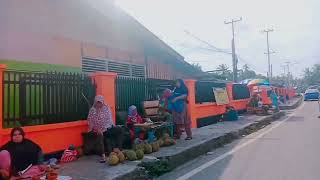 Lagu kuansing enak di dengar, perjalanan di pasar lubuk jambi , motovlog indonesia.