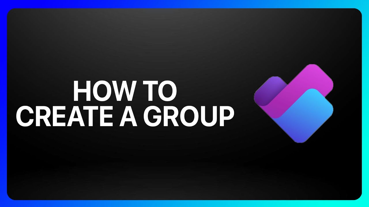 How To Create A Group In Microsoft Planner Tutorial - YouTube