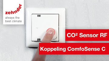 Koppeling CO2 sensor RF met de ComfoSense C! | Zehnder Group Nederland