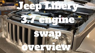 Jeep liberty engine removal overview 3.7 v6