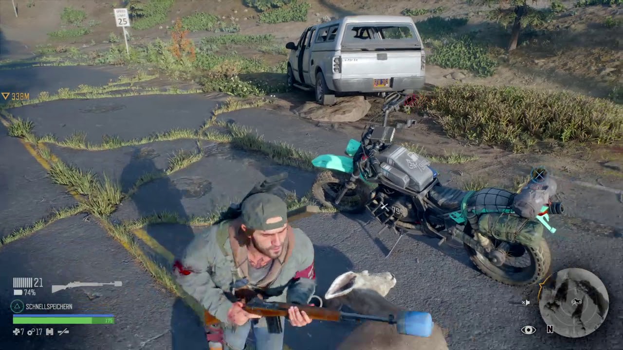 DAYS GONE Wildunfall