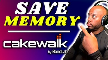 This Tool will Help You SAVE Memory in Your DAW | Save CPU in Cakewalk