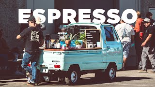 Making Espresso on a Tiny Japanese Truck. Kei Trucks and Coffee at Beeline Motorclub.