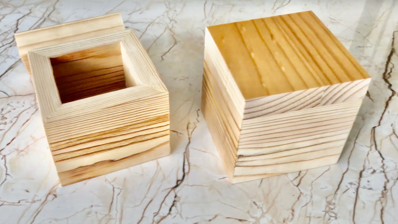How to Make a Wooden Box YouTube