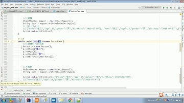 JaveWeb 13 Ajax和JSON   331 JSON 解析器Jackson java对