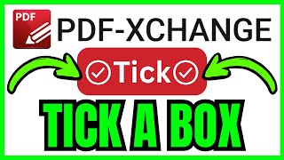 PDF XChange Editor में टिक बॉक्स कैसे लगाएं (Quick & Easy) 2026 screenshot 2