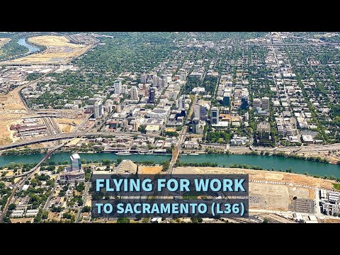 Flying to work for the first time ever.  A quick trip to Sacramento Area Rio Linda Airport.