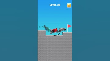 Draw Bridge Puzzle Game Level 28 #shorts