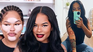 FULL GRWM | MAKEUP+HAIR+OUTFIT | ULTIMATE SULTRY GLAM | FULL COVERAGE + BOLD LIP | Arnellarmon