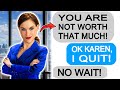 Karen Denies My Request for a Raise, Ends Up REGRETTING IT! r/EntitledPeople