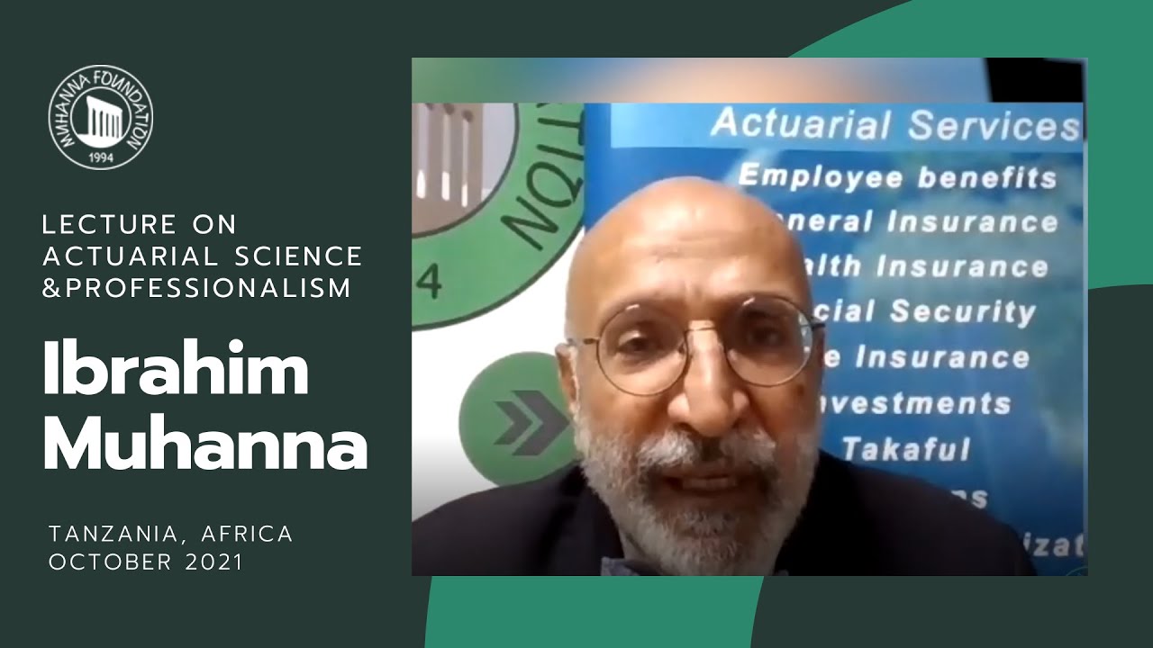 Lecture on Actuarial Science & Professionalism in Tanzania 2021.