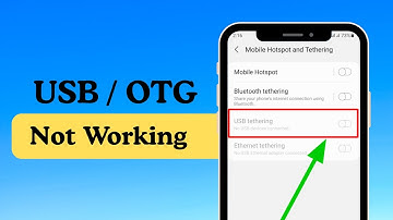 🔧 How to Fix OTG Connection Problem | USB OTG Not Detected Solution | Tech Zone
