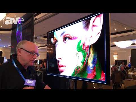 E4 AV Tour: LG Demos Extremely Thin Wallpaper OLED Display