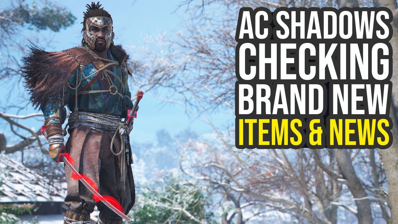 Assassin's Creed Shadows New Items & Missions... (AC Shadows Weekly Reset)