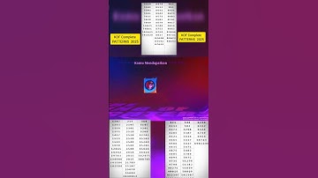 Patterns 💯 For KOF Event 2025 ✅️ Mobile Legends: Bang Bang || KOF New Patterns 2025 #mlbb #ml