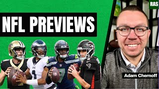 2024 NFL Predictions and Previews | Part 2 | Falcons, Seahawks, Saints, Panthers, Eagles, Steelers |