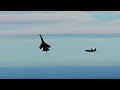 US Airforce F-22A Raptor Surprises Russian Su-27 fighter Jet |WVR| DCS World
