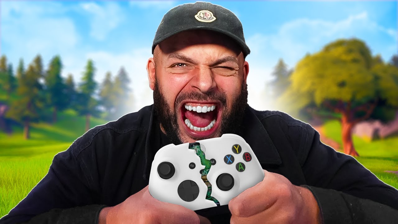 Ik Speelde Fortnite Op Een Controller! (Slecht Idee)