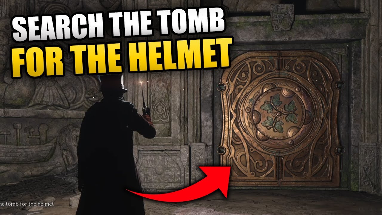 Search the Tomb for the Helmet Hogwarts Legacy (The Helm of Urtkot