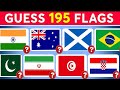 195 Flags of the World Quiz | Guess the Country Flag 🌎