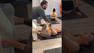 Inner Thigh Adductor Muscle Streching Practice