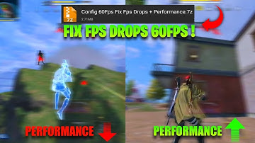COD MOBILE 60FPS | FIX FPS DROPS + PERFROMANCE | CONFIG CODM