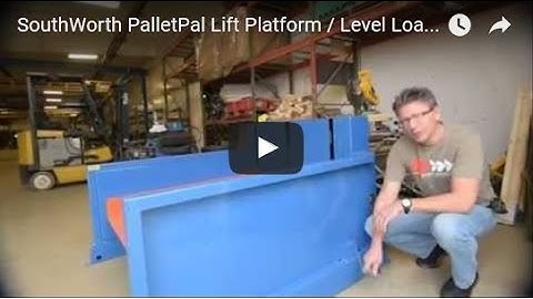 SouthWorth PalletPal Lift Platform / Level Loader