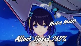 Honkai Impact 3 : Swallowtail Phantasm Attack Speed 265%