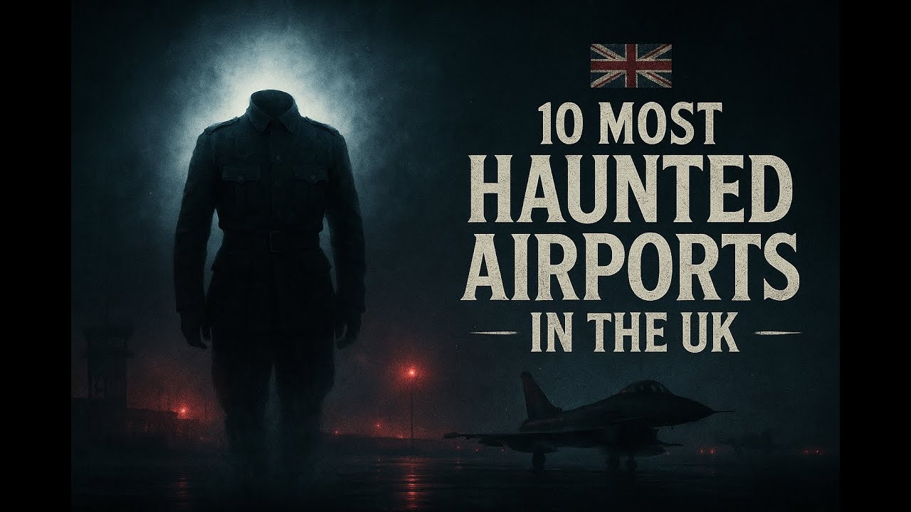 10 Most Haunted Airports in the UK | Ghost Pilots, Lost Souls & Runway Hauntings